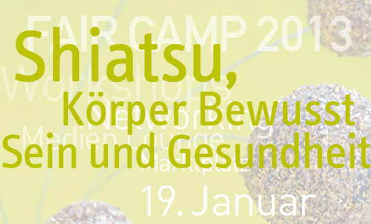 Shiatsu Fair Camp ESI